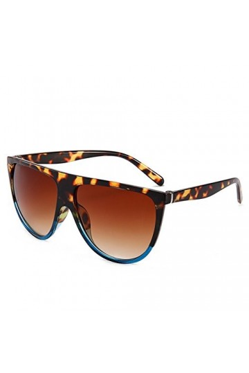 NIFG Lunettes de soleil, mode européenne et américaine, tir à la grosse boîte, lunettes de soleil pour femmes sauvages, 138 *