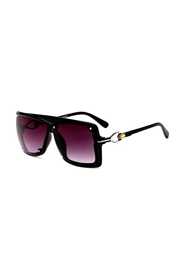 ZYIZEE Lunettes de Soleil Mode Hommes Lunettes de Soleil Femmes Lunettes de Soleil carrées surdimensionnées pour Femme Lunett