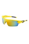 Lunettes de Soleil de Sport pour Femmes Lunettes de Soleil à Dessus Plat pour Hommes Lentille Miroir Lunettes de Soleil de Sp
