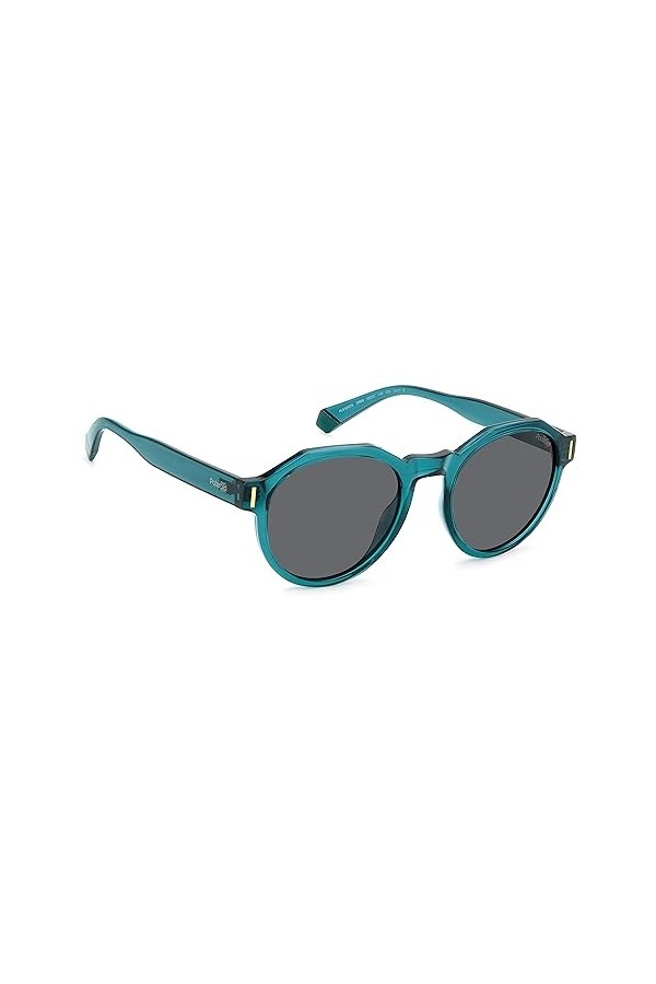 Polaroid PLD 6207/S Zi9 52/21/145 Unisex Adult Sunglasses, ZI9/M9 Teal, 52
