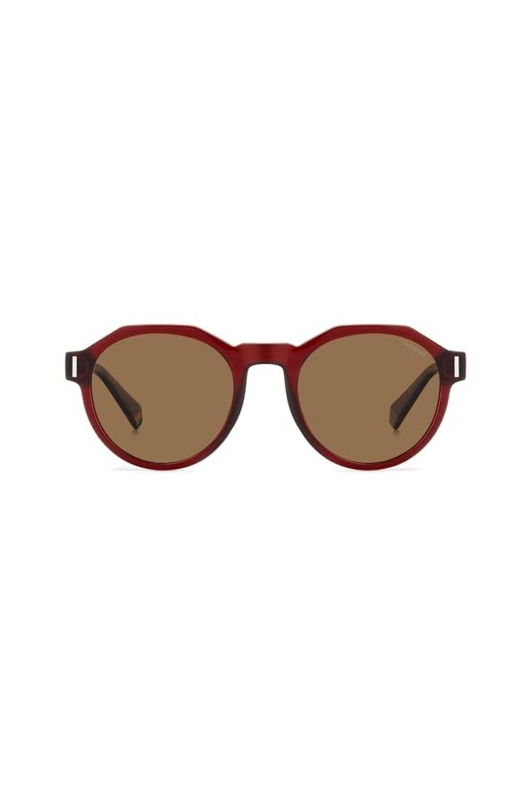 Polaroid PLD 6207/S 52/21/145 Unisex Adult Sunglasses, LHF/SP Burgundy, 52