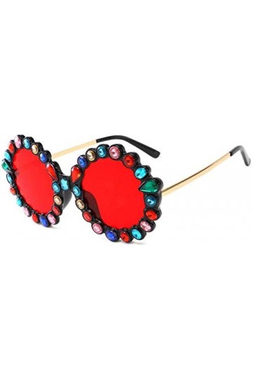 NIUASH Lunettes de Soleil polarisées Lunettes De Soleil Surdimensionnées Femmes Transparent Jaune Rouge Lunettes De Soleil Co