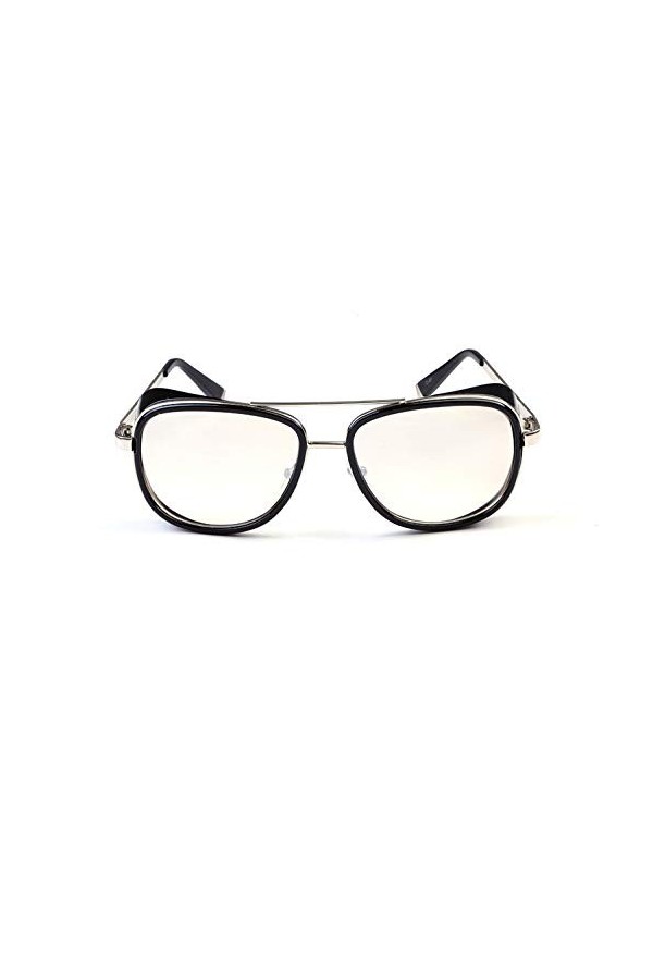 QINGZHOU Lunettes De Soleil,Lunettes De Soleil À La Mode Pour Hommes Et Femmes Lunettes De Soleil À Double Faisceau Lunettes 