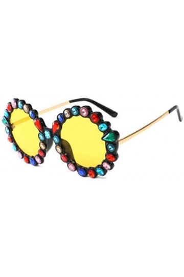 NIUASH Lunettes de Soleil polarisées Lunettes De Soleil Surdimensionnées Femmes Transparent Jaune Rouge Lunettes De Soleil Co