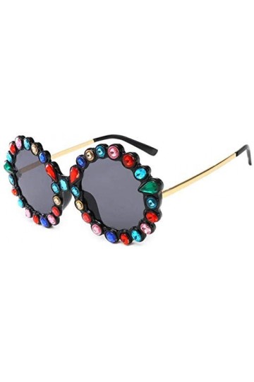 NIUASH Lunettes de Soleil polarisées Lunettes de Soleil surdimensionnées Femmes Transparent Jaune Rouge Lunettes de Soleil Co