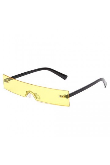 QINGZHOU Lunettes de Soleil,Lunettes de soleil carrées longues personnalisées hommes et femmes à la mode lunettes de soleil d