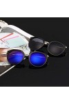 QINGZHOU Lunettes de Soleil,Lunettes de soleil pour femmes, protection UV, visage rond, filet de célébrité, yeux de tir de ru