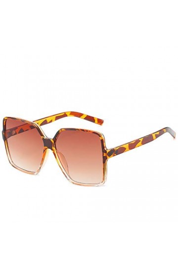 QINGZHOU Lunettes de soleil, lunettes carrées Lunettes de soleil tendance Lunettes de soleil carrées pour femmes, t-shirt à m