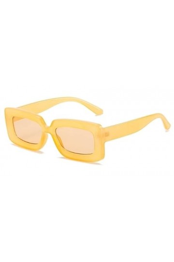 Lunettes de soleil à la mode Lunettes de soleil polarisées Lunettes de soleil femme Rectangle Grand cadre Violet Lunettes car