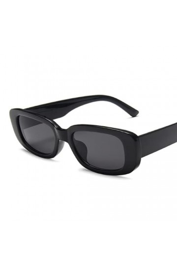 Lunettes de soleil à la mode Lunettes de soleil polarisées Vert Rectangle Lunettes de soleil Femme Lunettes de soleil Homme F