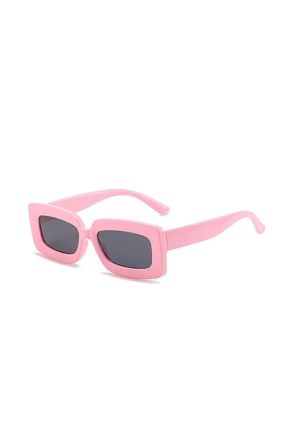 Lunettes de soleil à la mode Lunettes de soleil polarisées Lunettes de soleil femme Rectangle Grand cadre Violet Lunettes car
