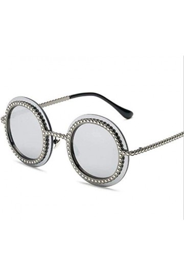 NIUASH Lunettes de Soleil polarisées Lunettes de Soleil pour Femmes Lunettes de Soleil Vintage pour Femmes Lunettes Rondes po