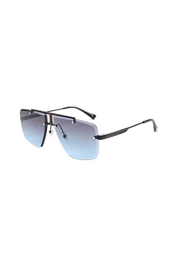 AUSUB Lunettes de soleil femme 2021 Summer New Fashion Lunettes de soleil Lunettes de soleil sans monture carrée Mode homme S