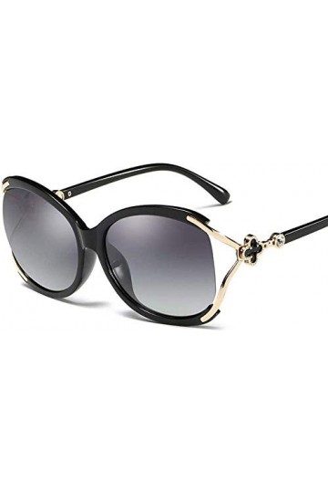 NIUASH Lunettes de Soleil polarisées Cat Eye Lunettes de Soleil polarisées Femmes Mode Femme Conduite Lunettes de Soleil-5