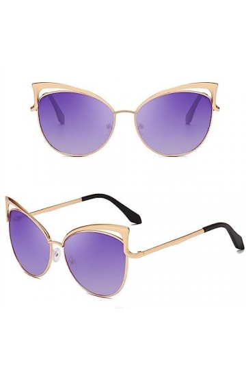 HPIRME Lunettes de soleil yeux de chat vintage lunettes de soleil Cateye pour femmes nuances lunettes femmes UV400, C10 rouge