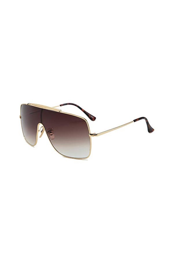PAIHUIART Lunettes De Soleil Femme Lunettes De Soleil Homme Polarisées Lunettes De Soleil Surdimensionnées Hommes Femmes Une 