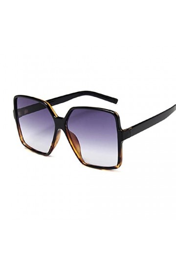 Lunettes de soleil, lunettes de soleil haute protection anti-reflets hommes femmes ， lunettes de soleil carrées noires surdim