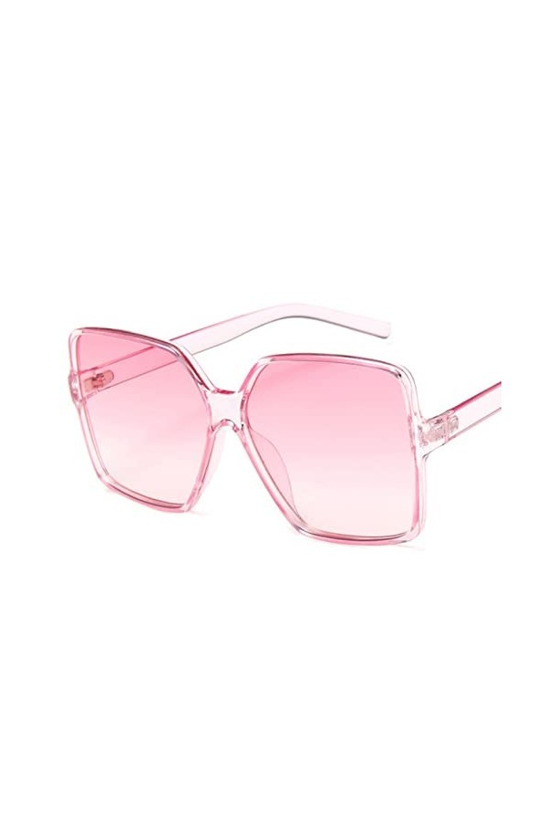NOGRAX Lunettes de soleil femmes surdimensionnées Lunettes de soleil Gradient Plastique Marque Designer Femmes Lunettes de so