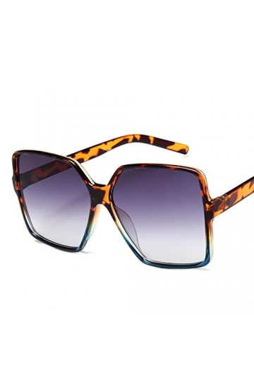 NOGRAX Lunettes de soleil femmes surdimensionnées lunettes de soleil dégradées en plastique marque designer femme lunettes de