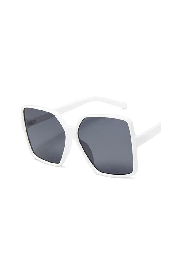 NOGRAX Lunettes de soleil femmes surdimensionnées lunettes de soleil dégradées en plastique marque designer femme lunettes de