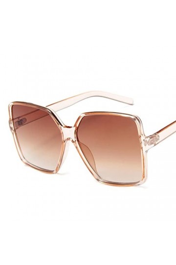 NOGRAX Lunettes de soleil femmes surdimensionnées Lunettes de soleil Gradient Plastique Marque Designer Femmes Lunettes de so