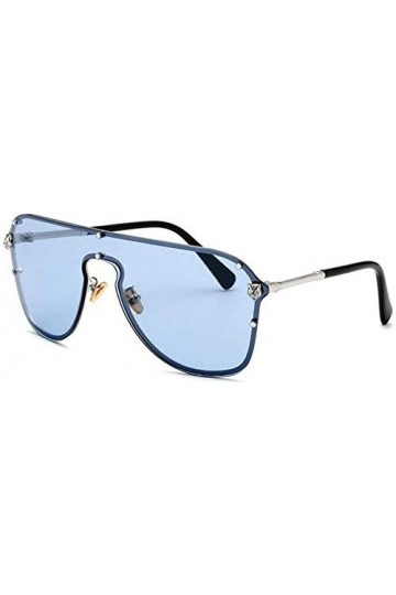 ZYIZEE Lunettes de Soleil Mode guépard surdimensionné Lunettes de Soleil pour Femmes Vintage carré Lunettes de Soleil Hommes 