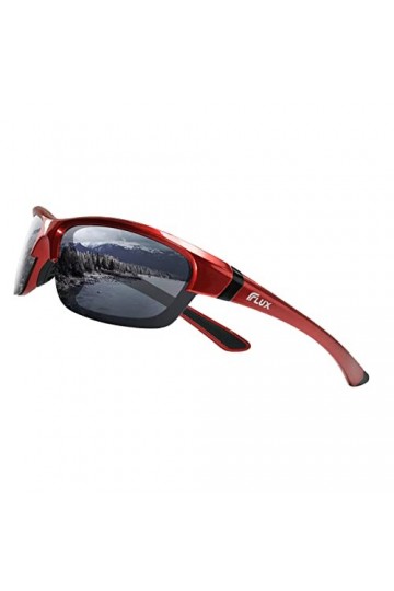 ICECUBE Avento Lunettes de soleil de sport polarisées UV400 avec fonction antidérapante et monture légère pour homme et femme