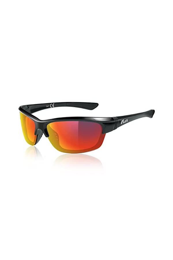 ICECUBE Avento Lunettes de soleil de sport polarisées UV400 avec fonction antidérapante et monture légère pour homme et femme