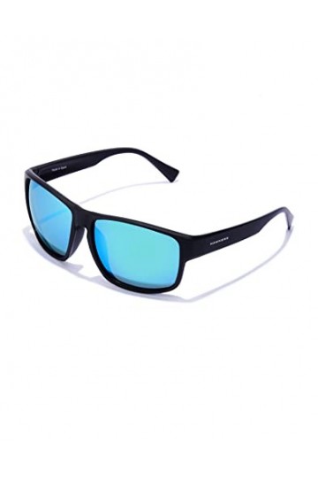 HAWKERS Faster, Lunettes de Soleil Mixte, RAW Polarized Emerald · Black, Adulto