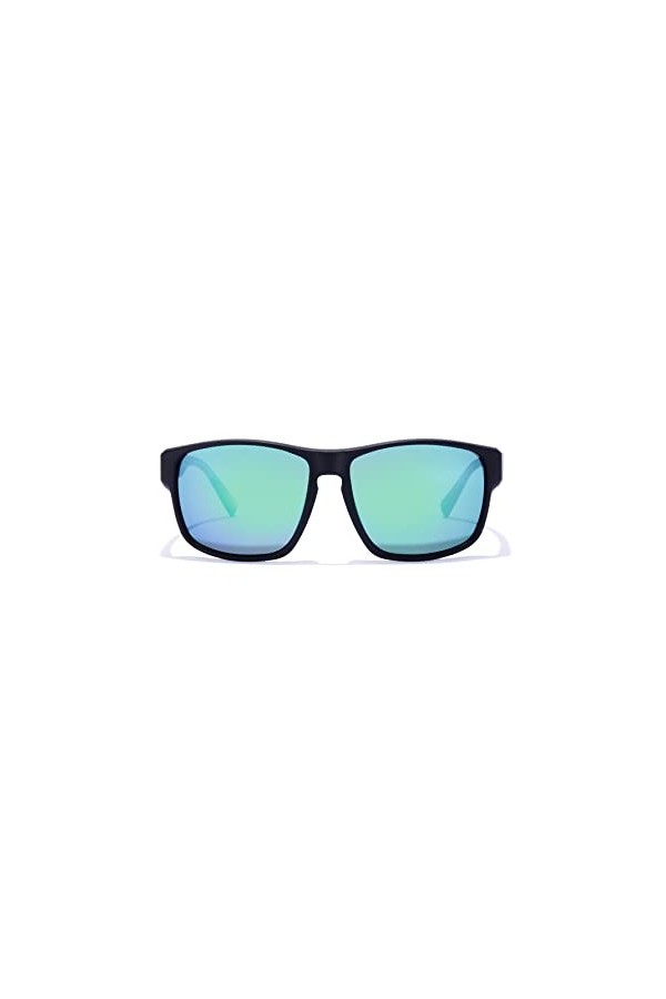 HAWKERS Faster, Lunettes de Soleil Mixte, RAW Polarized Emerald · Black, Adulto