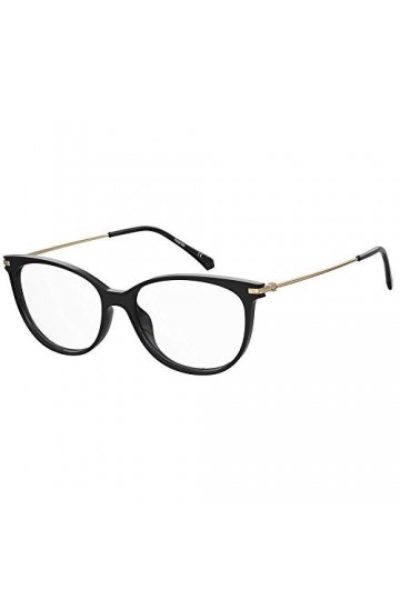 Polaroid PLD D415 Black 52, Lunettes de Soleil Femme, 807/15 Noir, 48