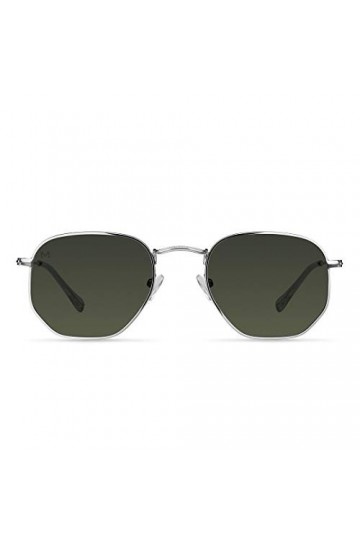 Meller - Eyasi Silver Olive - Lunettes de Soleil pour homme et femme