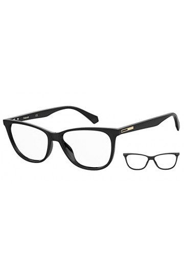 Polaroid PLD D408 Black 53, Lunettes de Soleil Femme, 807/14 Noir, Taille Unique