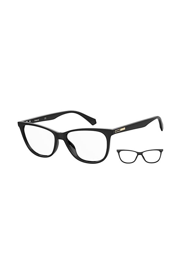 Polaroid PLD D408 Black 53, Lunettes de Soleil Femme, 807/14 Noir, Taille Unique