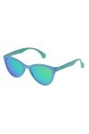 POLICE Spl086 Lunettes de Soleil, Multicolore Semi-Mat Transp.Azure , Taille Unique Femme