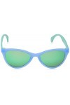 POLICE Spl086 Lunettes de Soleil, Multicolore Semi-Mat Transp.Azure , Taille Unique Femme