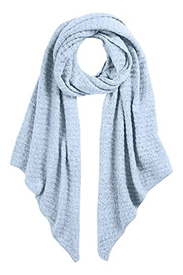 Pieces PCPYRON Structured Long Scarf Noos BC Écharpe, Kentucky Blue, Taille Unique Femme