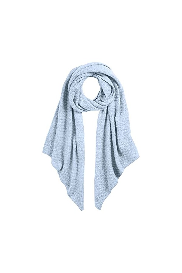 Pieces PCPYRON Structured Long Scarf Noos BC Écharpe, Kentucky Blue, Taille Unique Femme