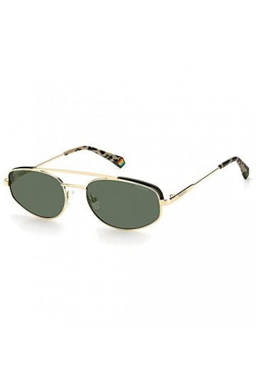 Polaroid PLD 6130/S J5g/UC Gold 55 Sunglasses, Unisex-Adult