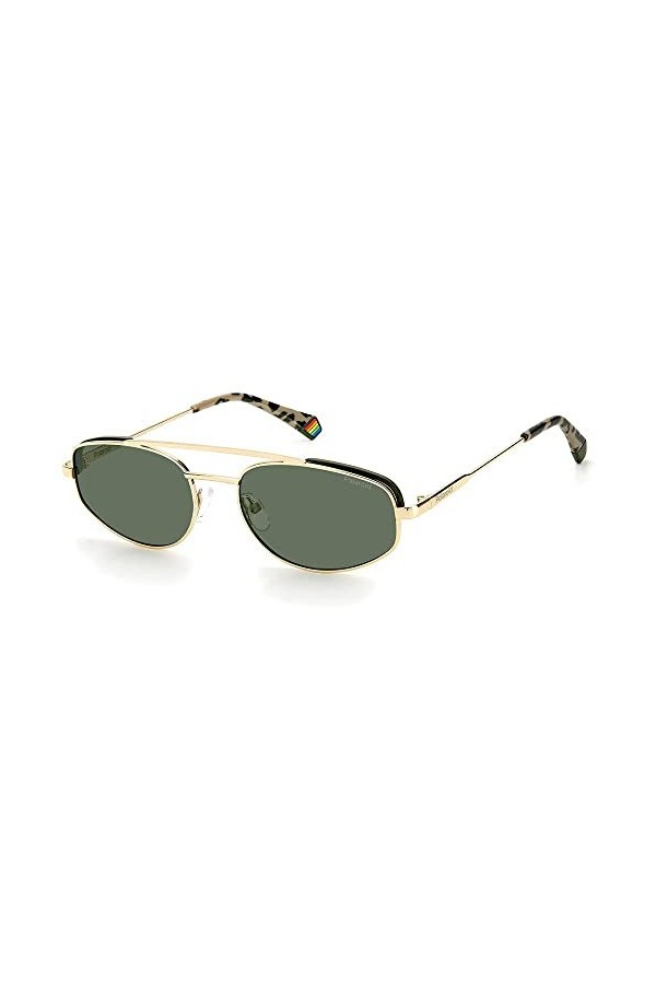 Polaroid PLD 6130/S J5g/UC Gold 55 Sunglasses, Unisex-Adult