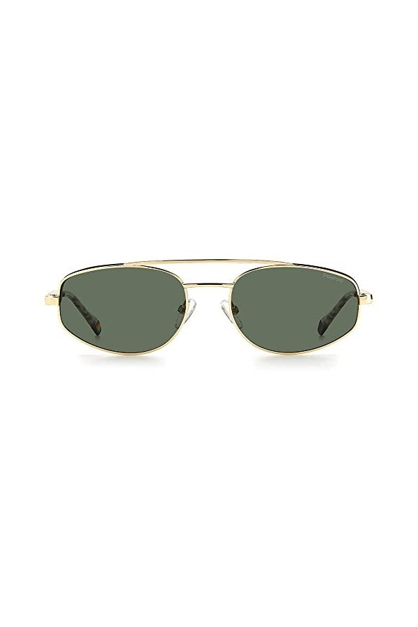 Polaroid PLD 6130/S J5g/UC Gold 55 Sunglasses, Unisex-Adult