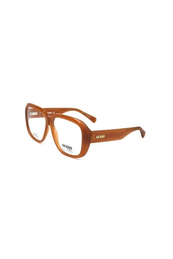 Guess Gu8240 Lunettes de Soleil, Orange/Autre, 58 Femme