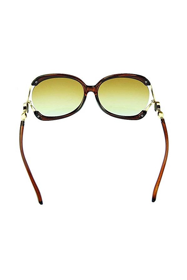 Lunettes de soleil femme - femme - diva - grande - femme - fille - élégante - rétro - vintage - polarisée - mode - monture ma