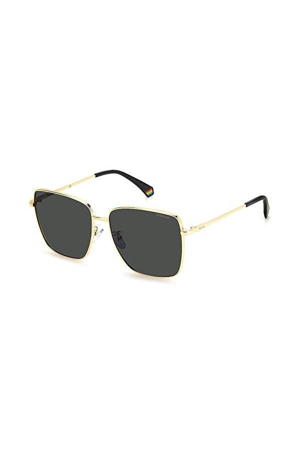 Polaroid PLD 6164/g/s Sunglasses, RHL/M9 Gold Black, Único Unisex