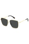 Polaroid PLD 6164/g/s Sunglasses, RHL/M9 Gold Black, Único Unisex