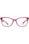 Police VPL414520AFD Lunettes de Soleil, Shiny Transp.Raspberry, 52/16/140 Femme