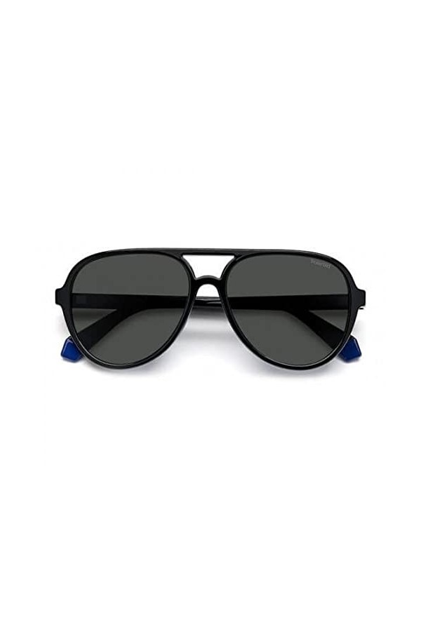 Polaroid Kids PLD 8046/s Sunglasses, 807/M9 Black, 51 cm Unisex