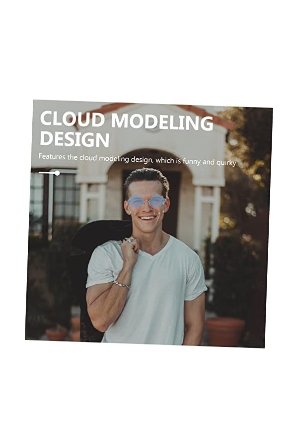 SOIMISS 6 Pièces Lunettes De Pluie Nuage Lunettes De Soleil Homme Polarisées Lunettes De Soleil Femmes Lunettes De Soleil De 