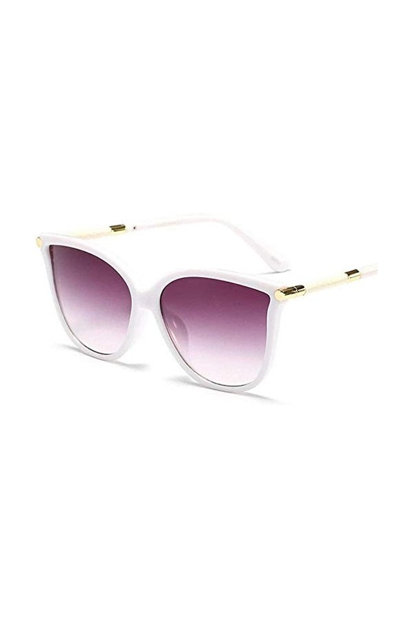 NIUASH Lunettes de Soleil polarisées Lunettes de Soleil Oeil de Chat Femmes Mode Dames Lunettes de Soleil Femme Nuances Vinta