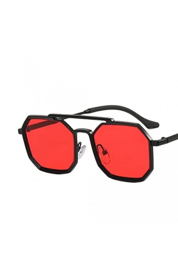 MAYABI lunettes de soleil, lunettes de soleil femmes, Lunettes de soleil Hommes Polygon Lunettes de soleil Hommes Vintage Oct